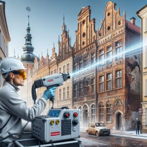 Czy czyszczenie laserem elewacji cegieł w Koninie jest skuteczne w usuwaniu zanieczyszczeń?