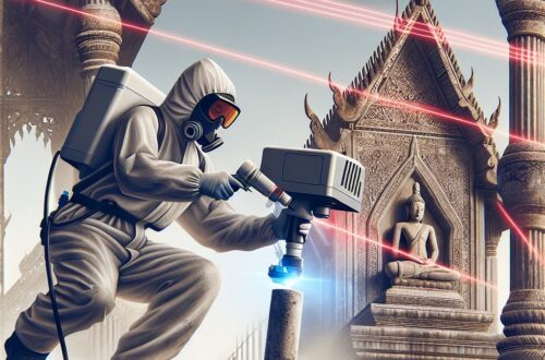 Laserowe czyszczenie kamienia Konin
